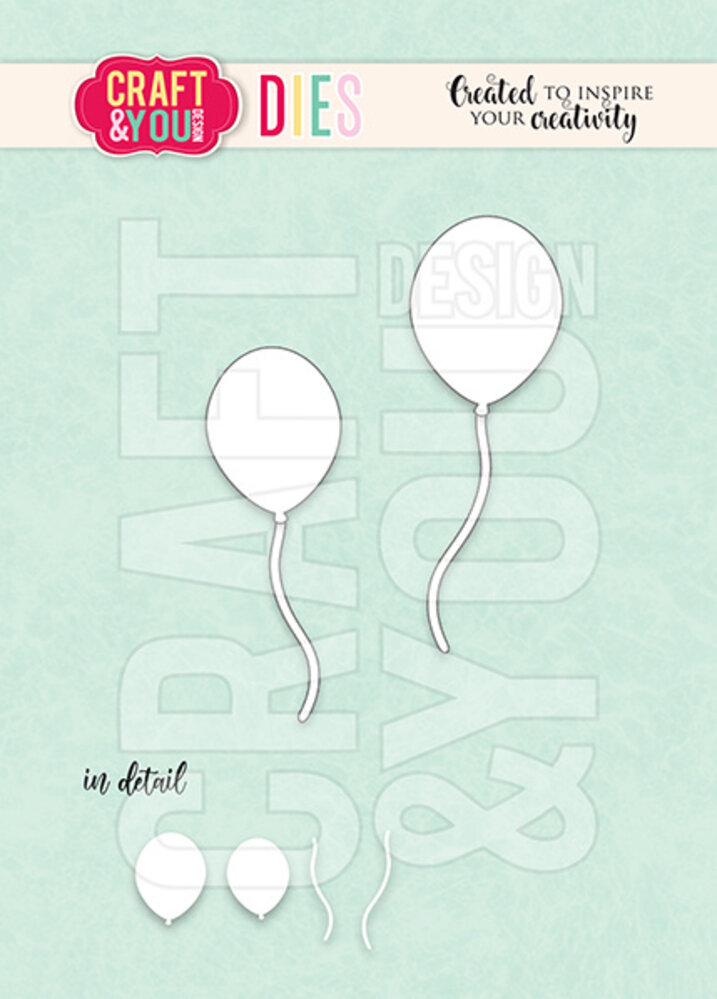 Craft & You Design Balloons Set Dies - zum Schließen ins Bild klicken